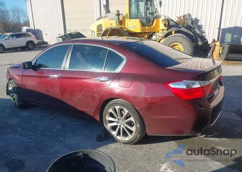 2013 Honda Accord Sport из США, поврежденный, VIN 1HGCR2F5XDA007735